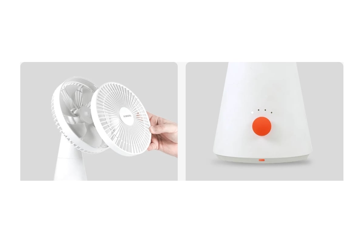 Вентилятор Xiaomi Rechargeable mini fan BHR6089GL