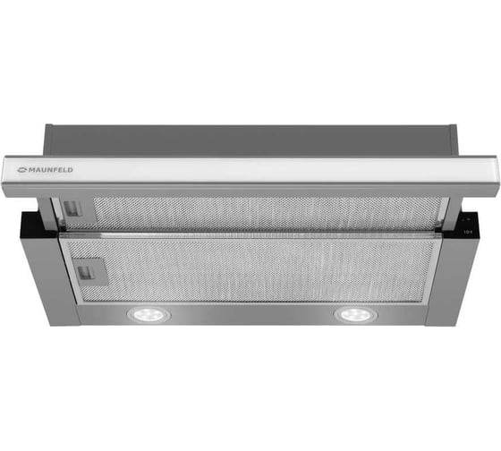 Кухонная вытяжка MAUNFELD нержавеющая сталь/белое стекло VSQ 60 INOX/GLASS WHITE