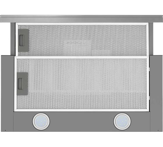 Кухонная вытяжка MAUNFELD нержавеющая сталь/белое стекло VSQ 60 INOX/GLASS WHITE