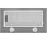 Кухонная вытяжка MAUNFELD нержавеющая сталь/белое стекло VSQ 60 INOX/GLASS WHITE 4