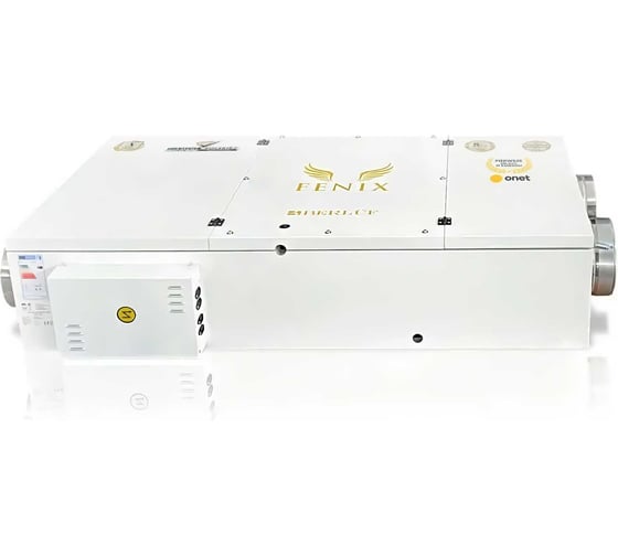 Приточно-вытяжная установка с рекуперацией Dospel fenix bialy 500 017-9832