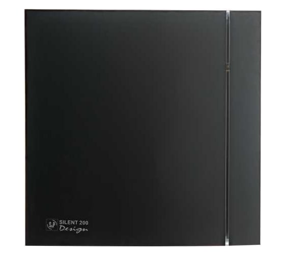 Вентилятор Soler&Palau Silent-100 crz matt black design-4c 03-0103-315