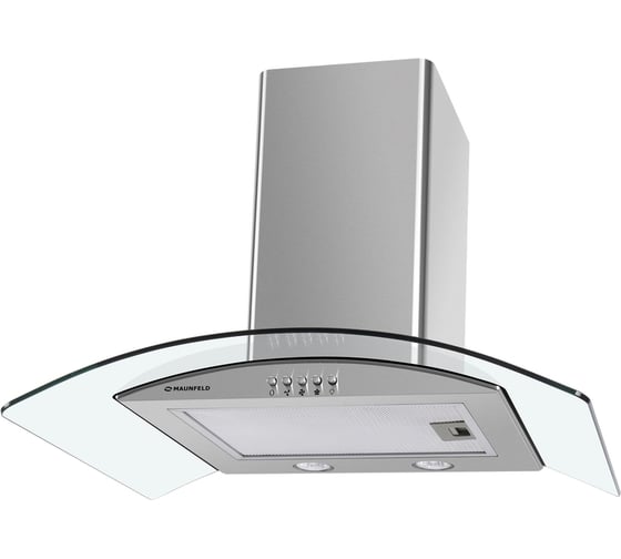 Кухонная вытяжка MAUNFELD ancona plusa 60 нержавеющая сталь\прозрачное стекло Ancona PlusA 60 Inox Glass Transparent