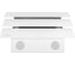 Кухонная вытяжка MAUNFELD cascada 60 белый CASCADA 60 Glass White 3