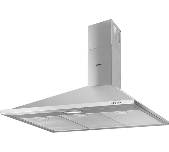 Кухонная вытяжка SImfer 90 см серебристый 8962SM