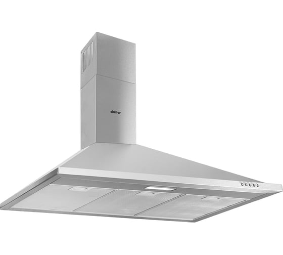 Кухонная вытяжка SImfer 90 см серебристый 8962SM