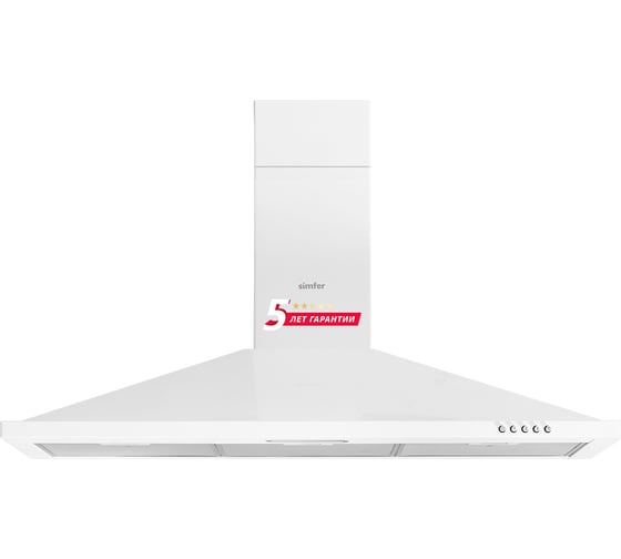 Кухонная вытяжка SImfer 90 см белый 8964SM 1