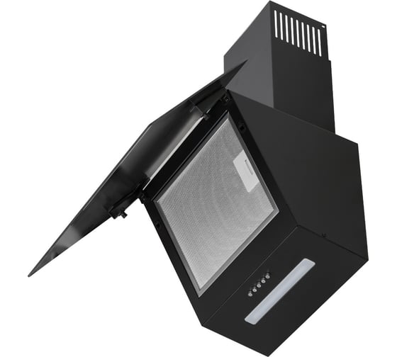 Наклонная вытяжка SImfer 50 см черный 8555SM