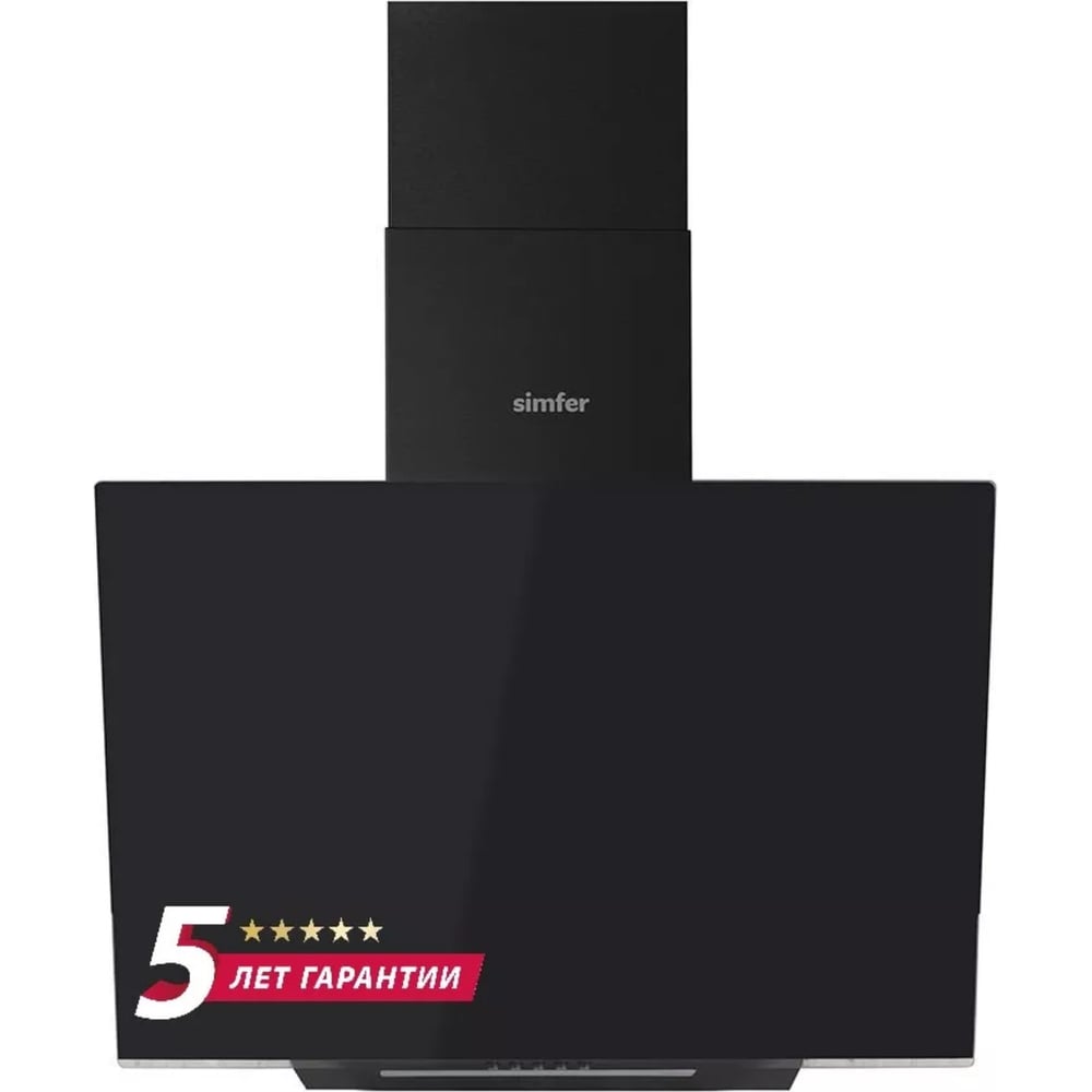 Наклонная вытяжка Simfer 60 см черный 8655SM - выгодная цена, отзывы ...