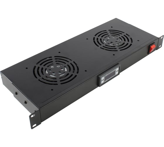 Модуль охлаждения 5Bites 2хFANS LCD, ТЕРМОСТАТ, 1U, 19" FM-15
