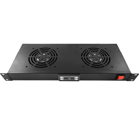 Модуль охлаждения 5Bites 2хFANS LCD, ТЕРМОСТАТ, 1U, 19" FM-15