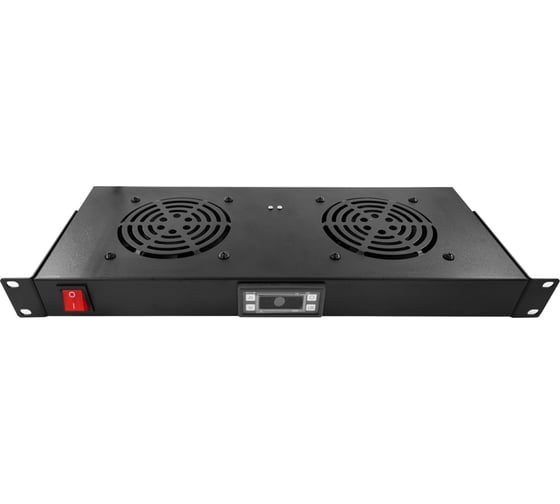 Модуль охлаждения 5Bites 2хFANS LCD, ТЕРМОСТАТ, 1U, 19" FM-15