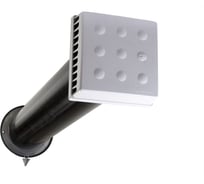 Приточный клапан ARIUS kiv quadro super-125 1000 мм с теплошумоизоляцией и наружным металлическим стеновым выходом 135508