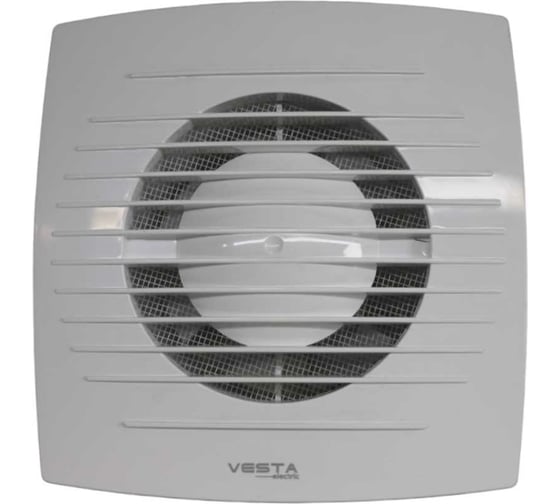Вентилятор вытяжной серебристый Vesta-Electric EF-100 SILVER FLEF000000102 1