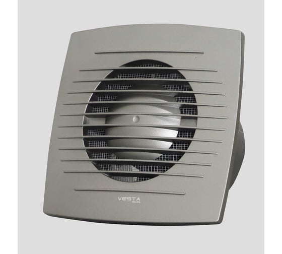 Вентилятор вытяжной серый Vesta-Electric EF-100 GREY FLEF000000103