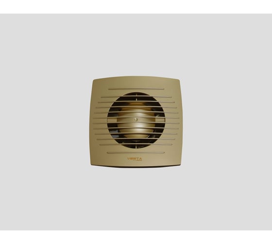 Вентилятор вытяжной золотистый Vesta-Electric EF-100 GOLD FLEF000000101