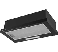 Кухонная вытяжка MAUNFELD черное стекло Clyde 50 Glass Black