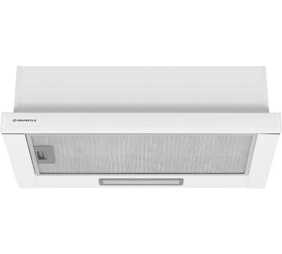 Кухонная вытяжка MAUNFELD белое стекло Clyde 60 Glass White