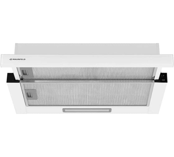 Кухонная вытяжка MAUNFELD белое стекло Clyde 60 Glass White