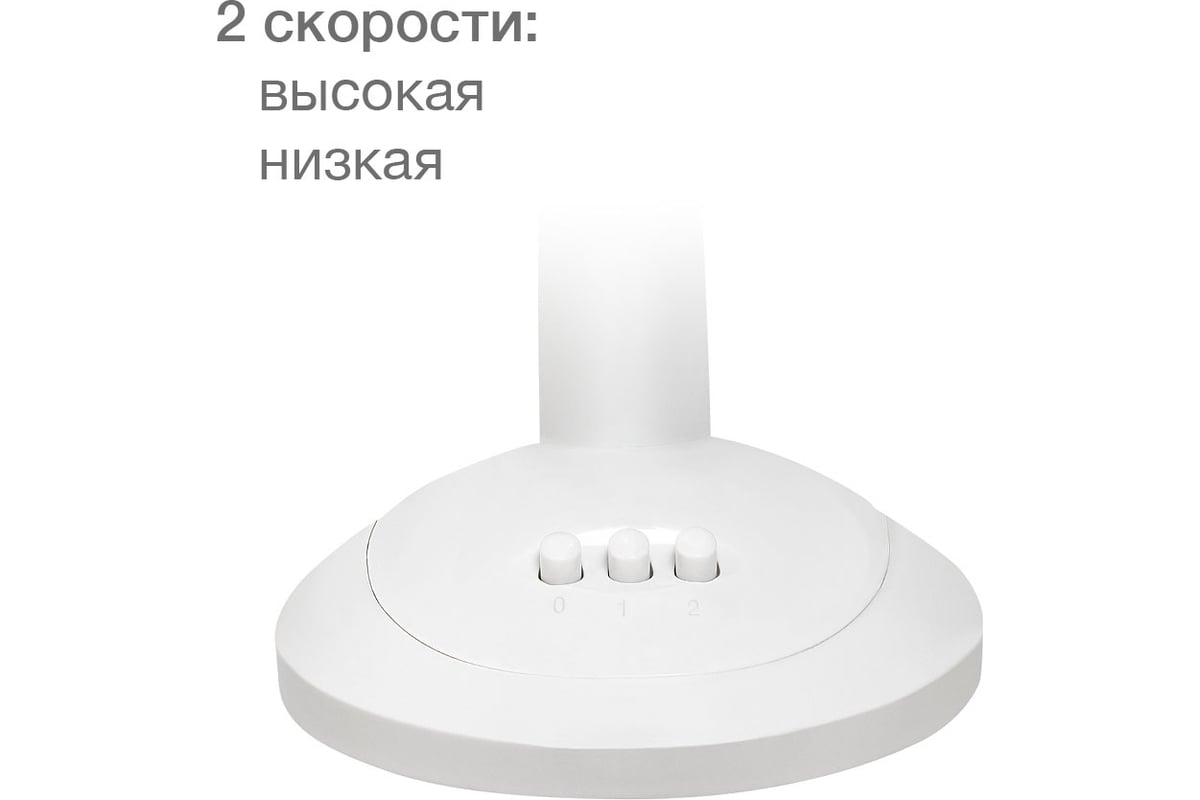 Вентилятор настольный Blackton Bt F1116 белый, синий 86195514 ...