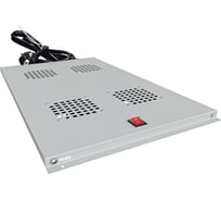 Модуль вентиляторный потолочный NTSS для шкафов серии R глубиной 1000 мм, на 4 элемента, без термостата, серый RAL 7035 NTSS-FAN4/1000