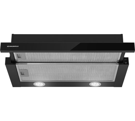 Кухонная вытяжка MAUNFELD VS Light Glass 60 черное стекло VS LIGHT 60 BLACK GLASS B