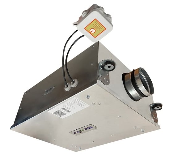 Вентилятор канальный круглый шумоизолированный Naveka VS(EC1)- 100(Bs190) Compact УН-00009349