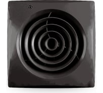 Вентилятор РВС 125 Вега энергосберегающий, 17 Вт, 31 дБ, 185 м3/ч, черный обсидиан 10418261