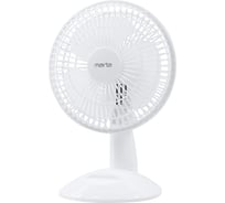 Вентилятор настольный MARTA MT-FN2533 белый/белый 42217