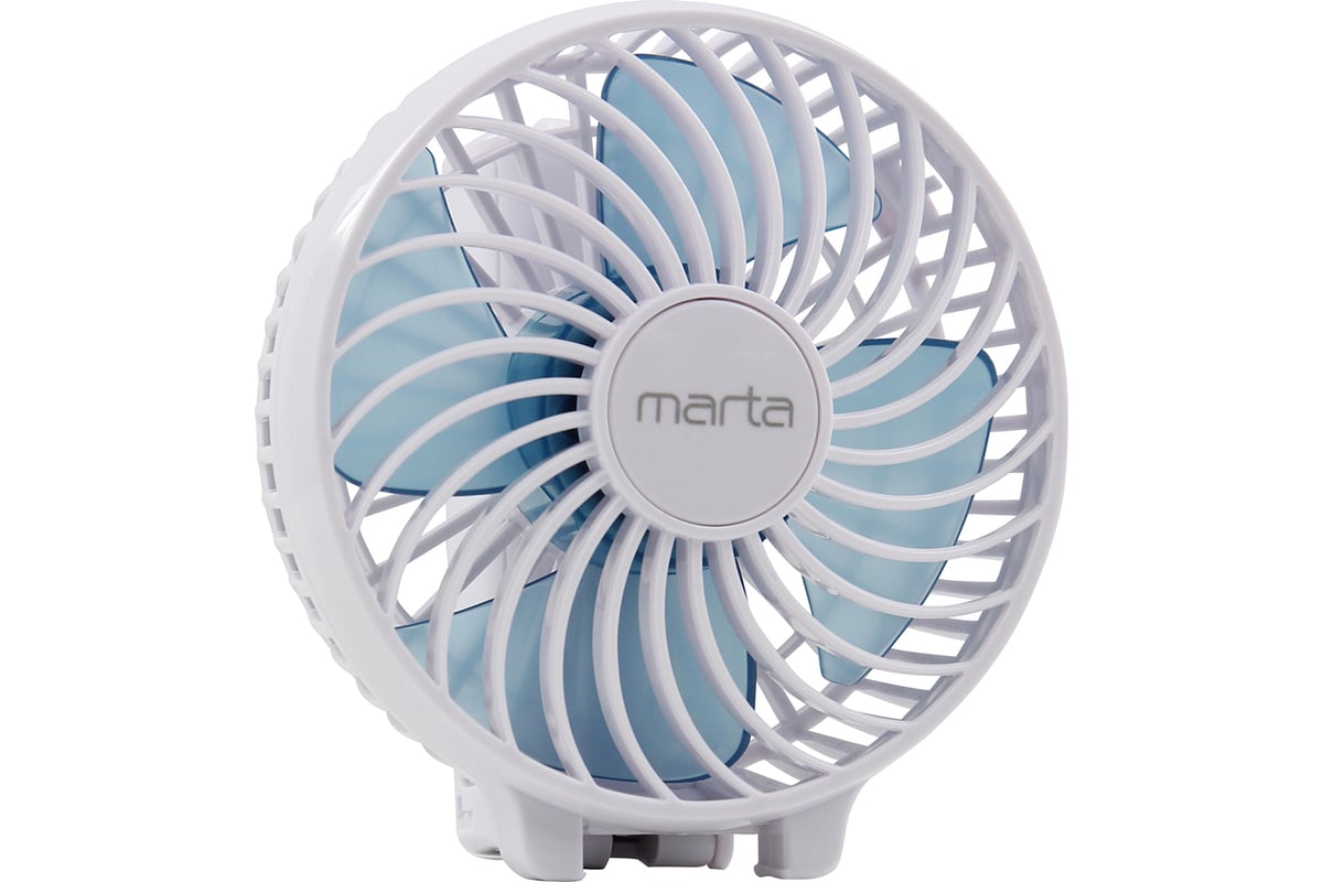 Портативный вентилятор MARTA MT-FN2546 емкость аккумулятора 1800 мА/ч ...