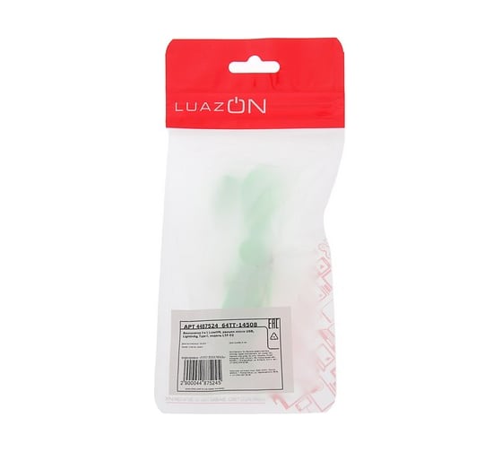 Вентилятор 3 в 1 Luazon LTF-02, разъем micro USB, Lightinhg, Type-C, зеленый 4487524