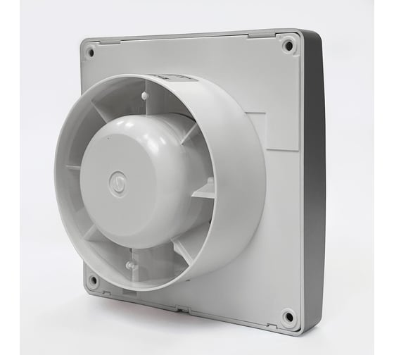 Накладной вентилятор Seicoi SMPS04-01 Silver (короткий патрубок)  21-0005-127