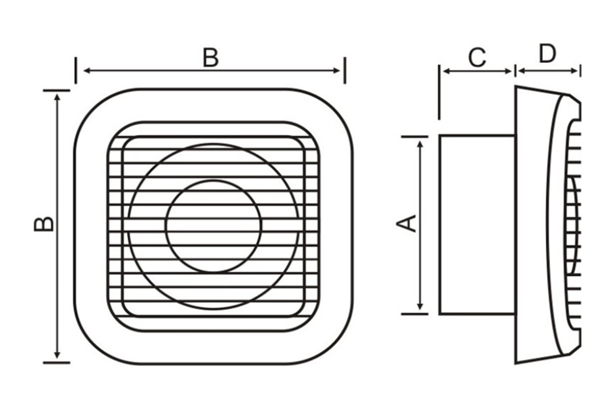 Вентилятор MTG A120N-PPK шнуровой выключатель + клапан 22447 - выгодная .