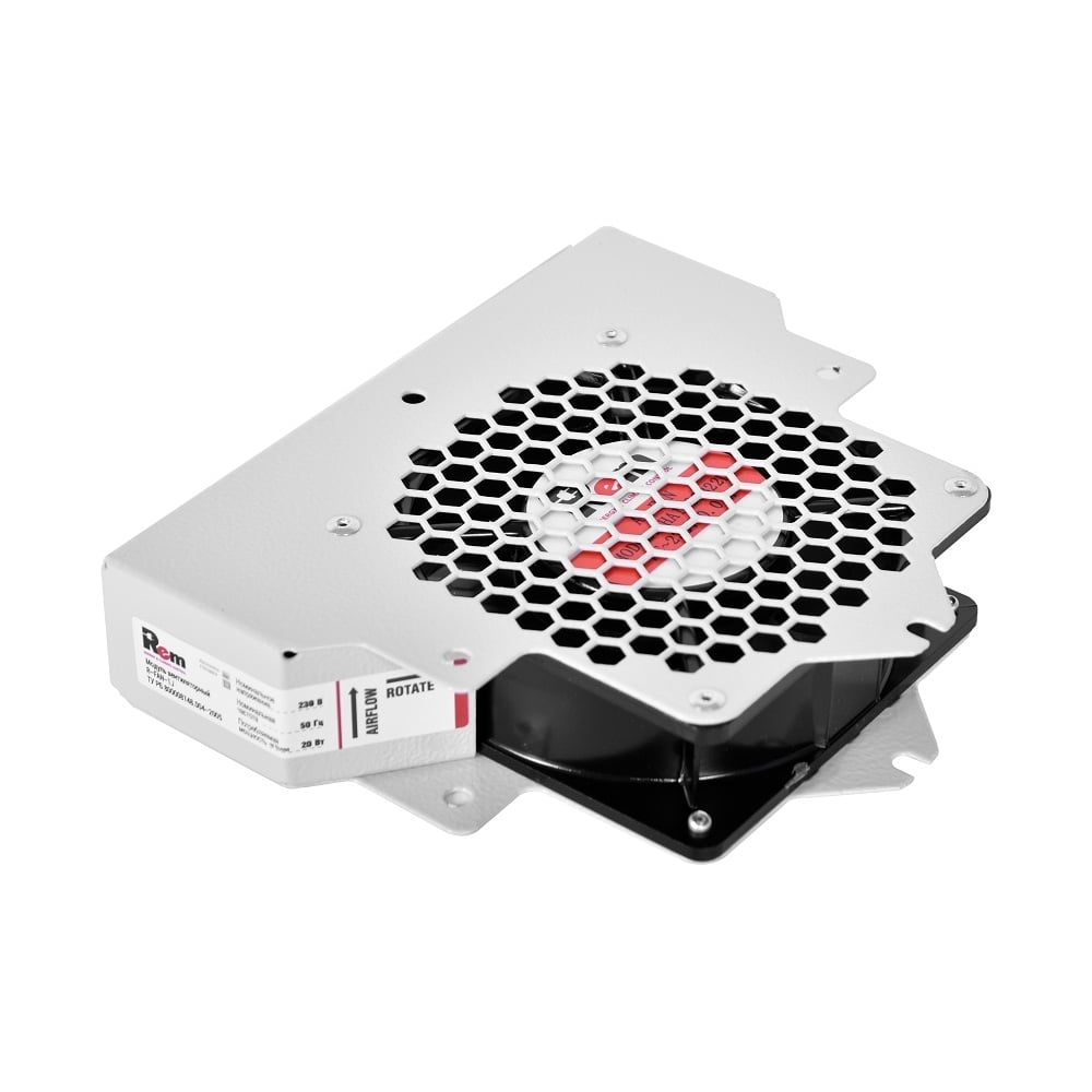 Rem Fans Вентиляторный модуль Rem R-FAN, 230V, 42х200х165 мм, серый R-FAN-1J ...