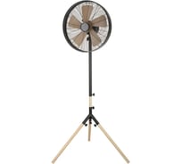 Напольный вентилятор MARTA MT-FN2555 черный/дерево 40123