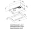 Полновстраиваемая вытяжка MEFERI SMARTBOX60IX LIGHT МФ-00000533 2