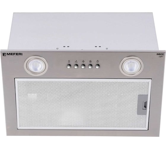 Полновстраиваемая вытяжка MEFERI INBOX45IX LIGHT 1
