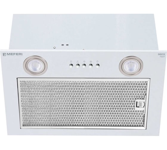 Полновстраиваемая вытяжка MEFERI INBOX45WH POWER 1