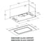 Полновстраиваемая вытяжка MEFERI INBOX52BK GLASS COMFORT 2