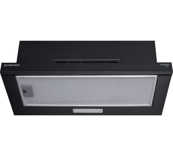 Телескопическая вытяжка MEFERI SLIDEBOX60BK LIGHT МФ-00000082 1