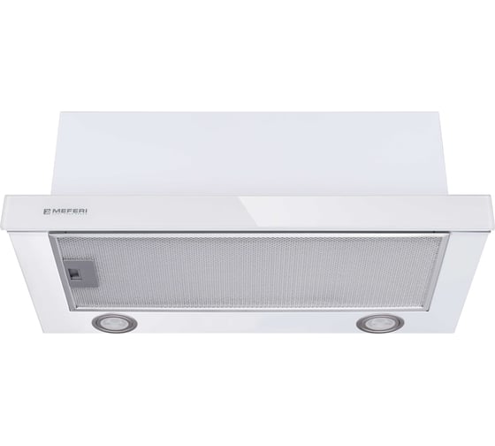 Телескопическая вытяжка MEFERI SLIDEBOX60WH GLASS ULTRA МФ-00000086 1