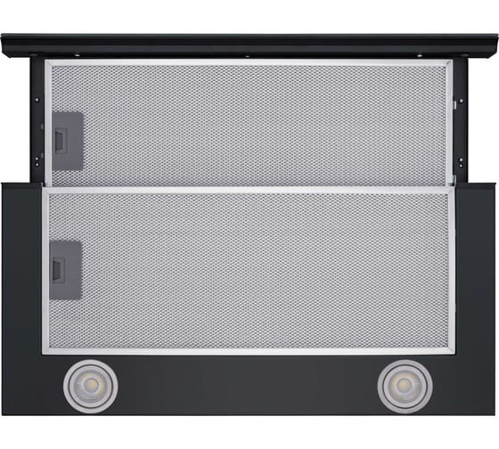 Телескопическая вытяжка MEFERI SLIDEBOX60BK GLASS ULTRA МФ-00000085
