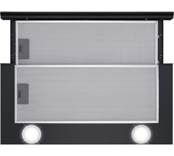 Телескопическая вытяжка MEFERI SLIDEBOX60BK GLASS ULTRA МФ-00000085