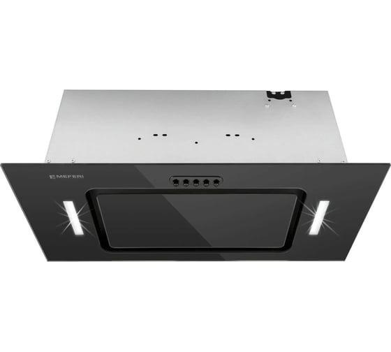 Полновстраиваемая вытяжка MEFERI INBOX60BK GLASS ULTRA