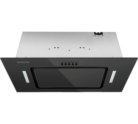 Полновстраиваемая вытяжка MEFERI INBOX60BK GLASS ULTRA