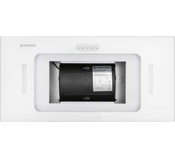 Полновстраиваемая вытяжка MEFERI INBOX60WH GLASS ULTRA