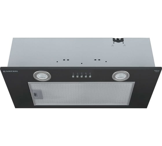 Полновстраиваемая вытяжка MEFERI INBOX60BK POWER