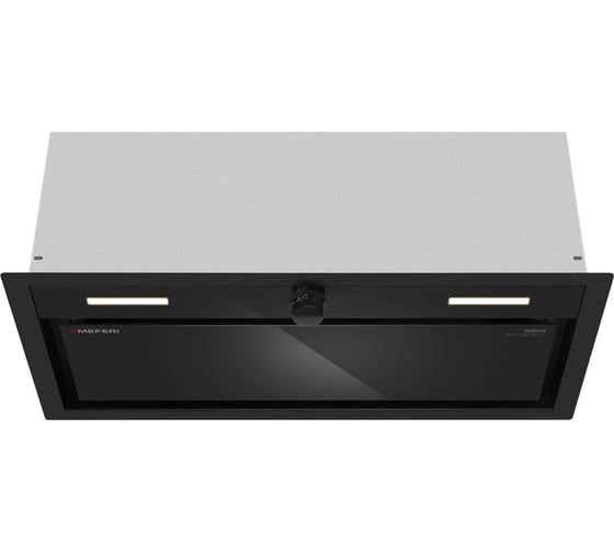 Полновстраиваемая вытяжка MEFERI INBOX60BK PUSH COMFORT PLUS 1