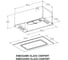 Полновстраиваемая вытяжка MEFERI INBOX60WH GLASS COMFORT 2