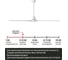Потолочный вентилятор Dreamfan Simple 142 50142DFN 9